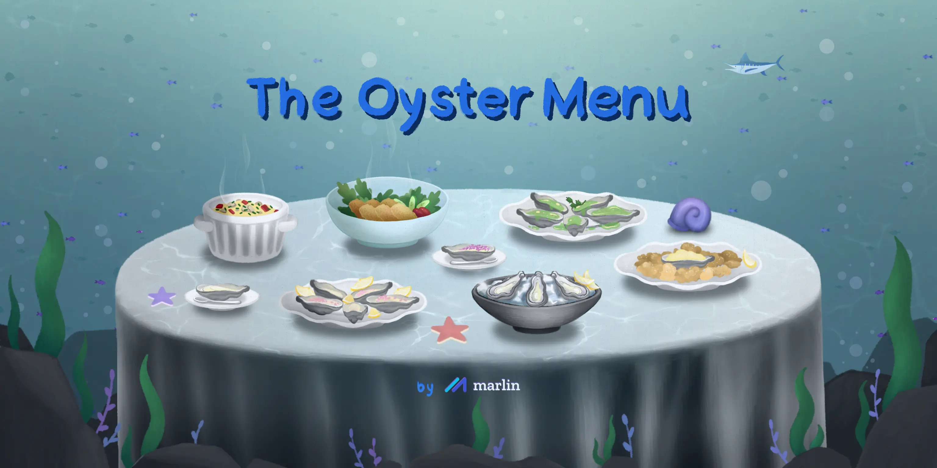 The Oyster Menu: Use cases